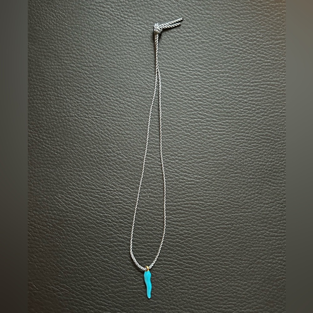 Cornicello- a horn that brings luck, hang this from your car view mirror!